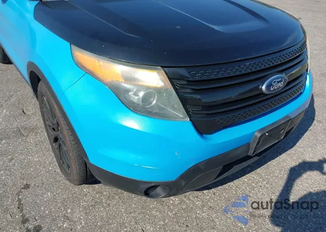 2013 Ford Police Interceptor from USA, damaged, VIN 1FM5K8ARXDGA26691